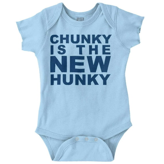 Chunky is the New Hunky Trend Bodysuit Jumper Boys Infant Baby Brisco Brands 12M