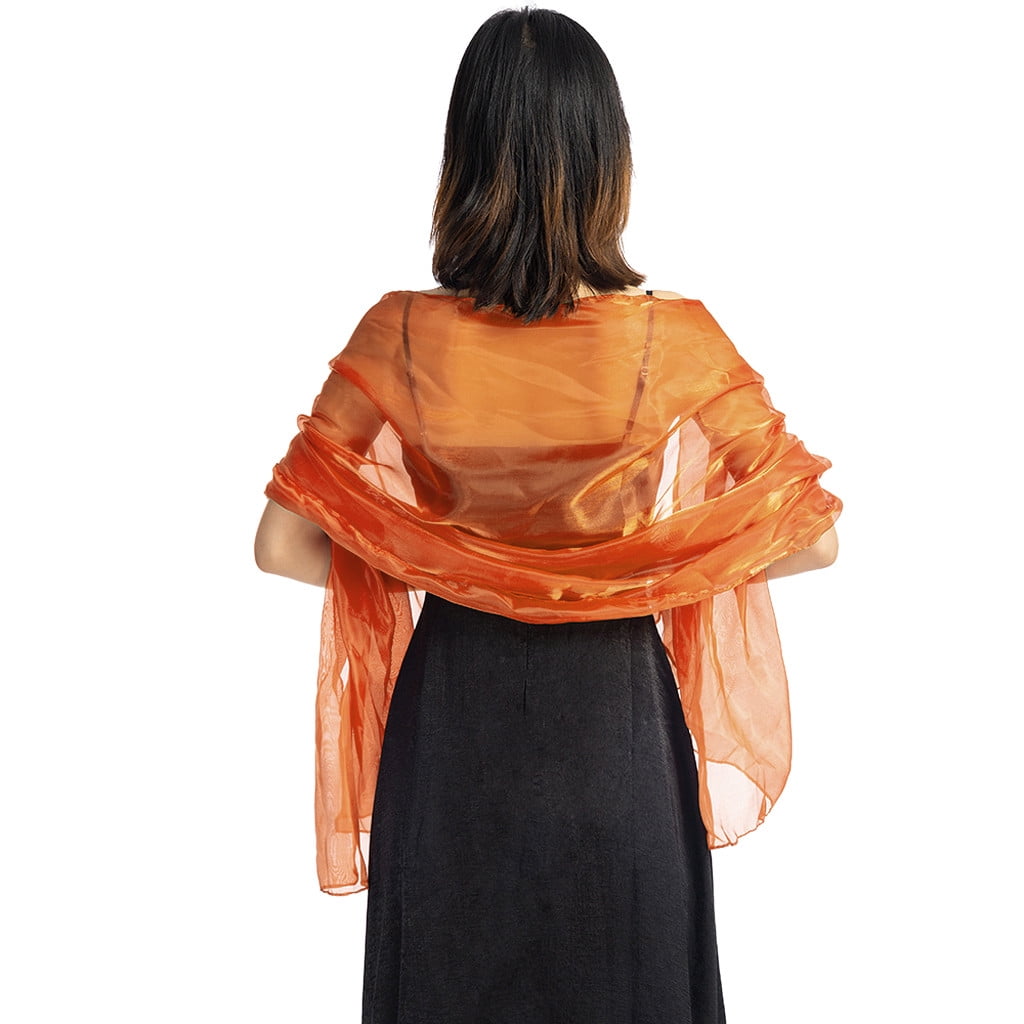 Chunleiiii Christmas Scarf with Lights Women Evening Dress Wedding