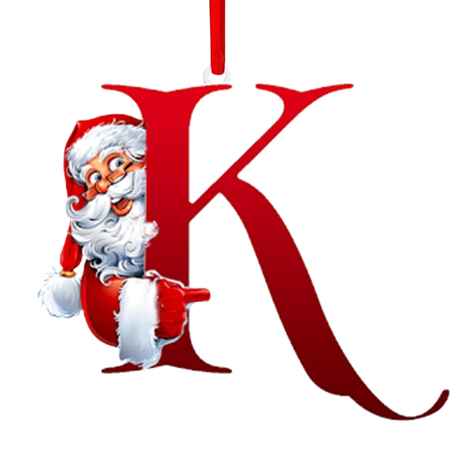 Chunleiiii Creative Coop Christmas Garland 26 Alphabet Christmas Tree Hanging Decorations Santa