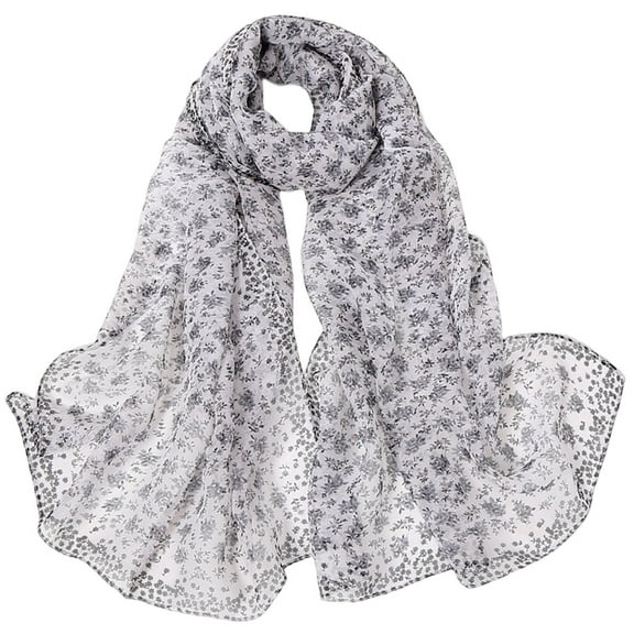 Chunleiiii Head Band Women Hair Scarfs For Women Lightweight Print Floral Pattern Scarf Shawl Fashion Scarves Sunscreen Shawls And Wraps For Spring