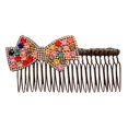 thumbnail image 1 of Chunleiiii Rhinestone Hair Clips Female Back Of The Head Broken Hair Organizing Artifacts For Children Inverted Comb Hair Card Female Headwear Hair Ribbon Clips for Toddler Girls, 1 of 6