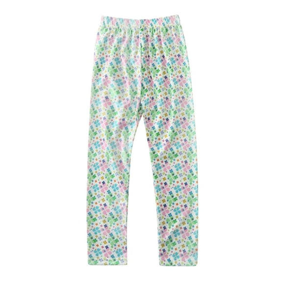 Chunleiiii Toddler Yoga Girls Pants Summer Leggings Cartoon Fashion Printed Leggings Sports For Children Baby Girl Legging Set