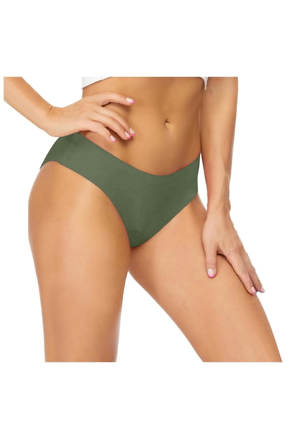 Women's Black Low Waisted Bikini Bottoms Retro Basic Full Coverage Swimsuit Mid Waist Bathing Suit Bottom