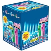 Chupa Chups Melody Pop, Assorted Flavors, Whistle Lollipops, Individually Wrapped Candy, 30 Count Showbox Case