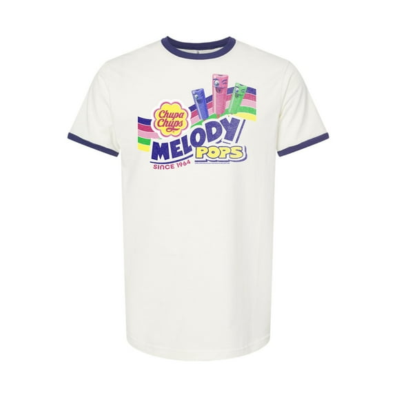 Chupa Chups Melody Pops '64 Retro Ringer Tee