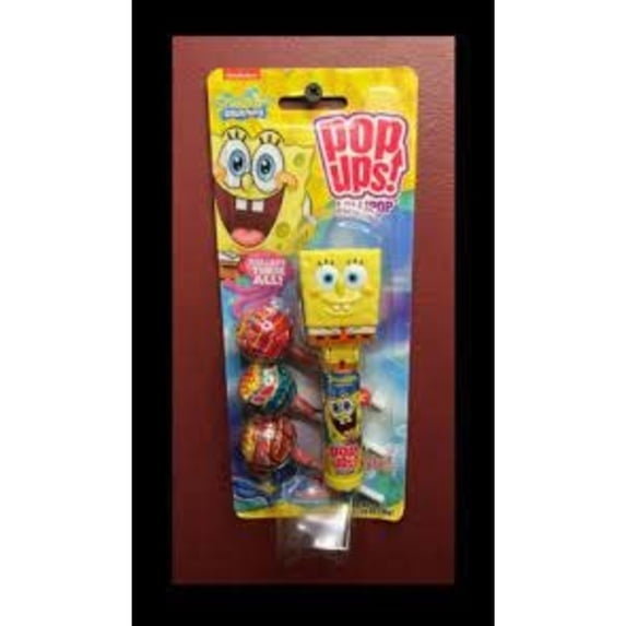 Chupa Chups Spongebob Pop-Outs 6 ct