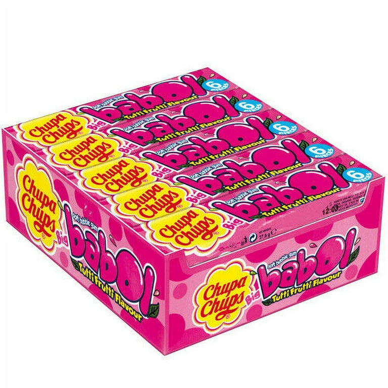 Chupa Chups Tutti Frutti Bubble Gum - Walmart.com