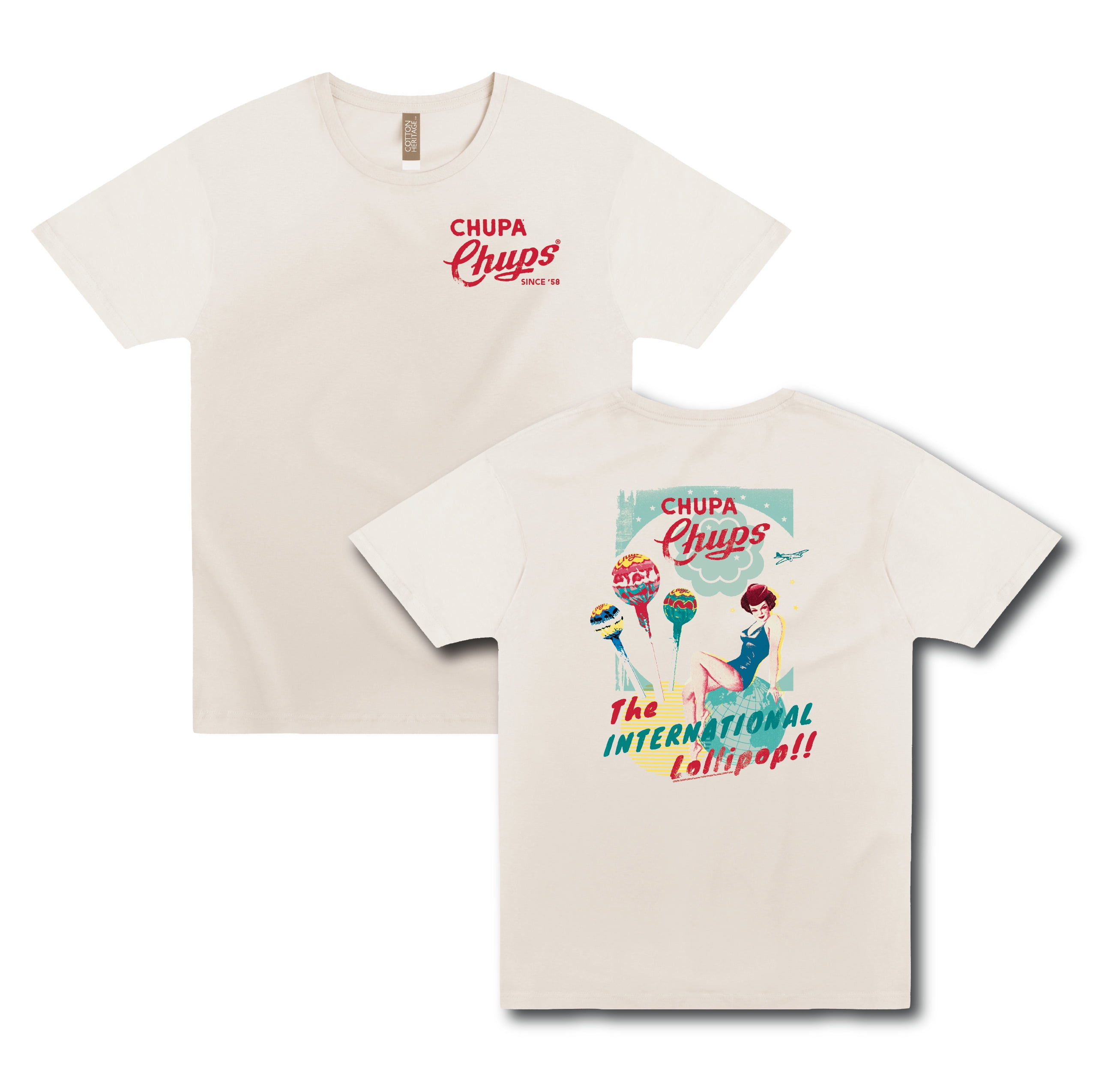 Vintage 90’s Chupa Chups baby tee