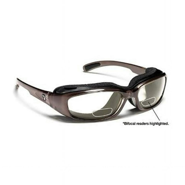 Fast Runner Churada Sharp View Clear Plus 2.50 Reader Sunglasses Brown Crystal Small Medium Women s Size One Size