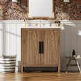 thumbnail image 1 of Harper & Bright Designs 30" Wood Bathroom Vanity with Single Sink, Combination Under Counter Sink, Bathroom Storage Cabinet with Soft Closing Door, Wood, 1 of 15