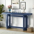 thumbnail image 1 of Harper & Bright Designs Wood Narrow Console Table , Extra Long Entryway Table forHallway and Entryway , Navy Blue, 1 of 9