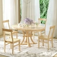 thumbnail image 1 of Churanty Farmhouse 5 Piece Modern Wood Dining Table Set, Natural Wood Wash, 1 of 15