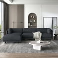 thumbnail image 1 of Harper & Bright Designs Modern L Shaped Couch with Reversible Chaise, Upholstery Convertible Sectional Sofa for Living Room, Gray, 1 of 10