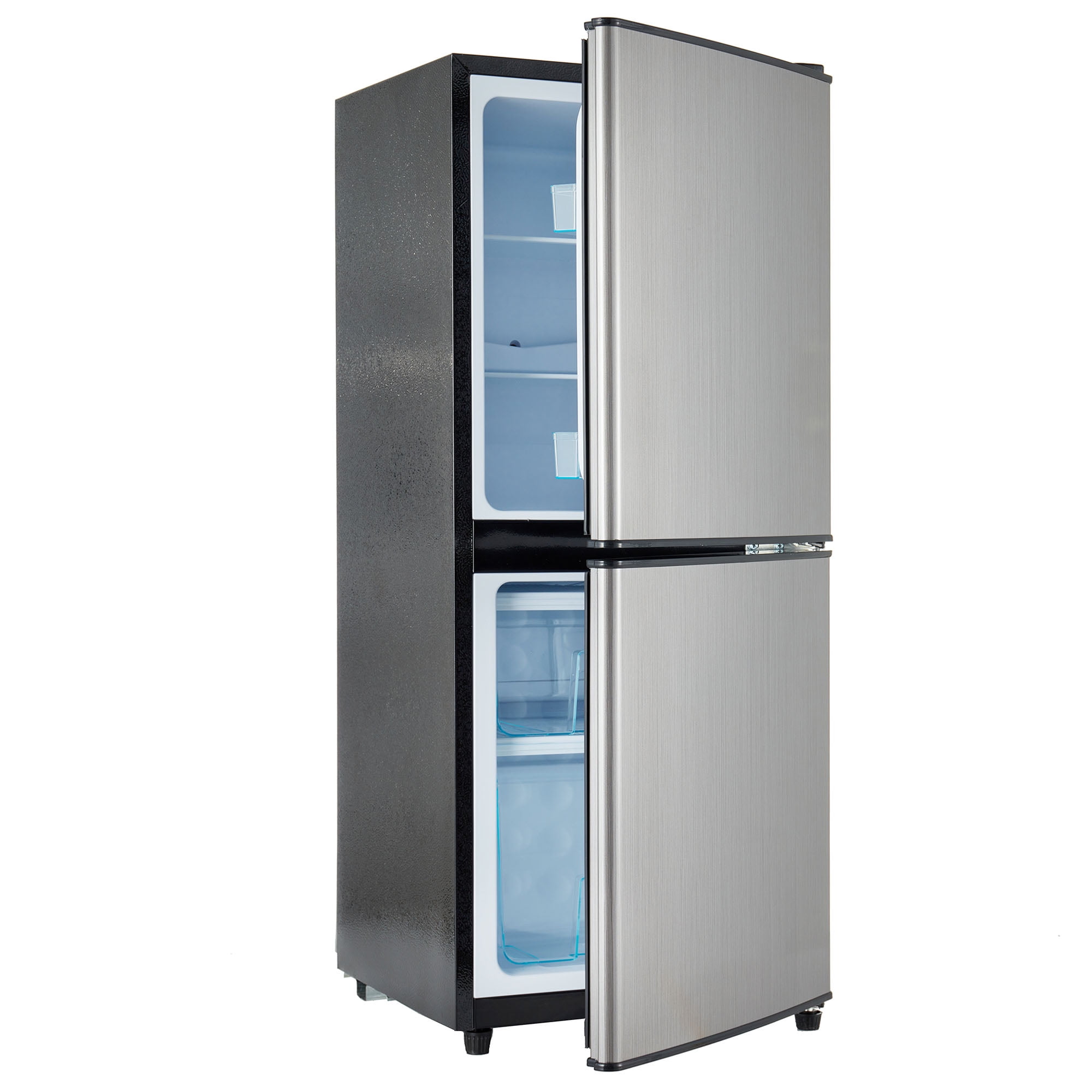 Churanty Small Refrigerator 3.6 Cu ft Two Door Mini Compact ...