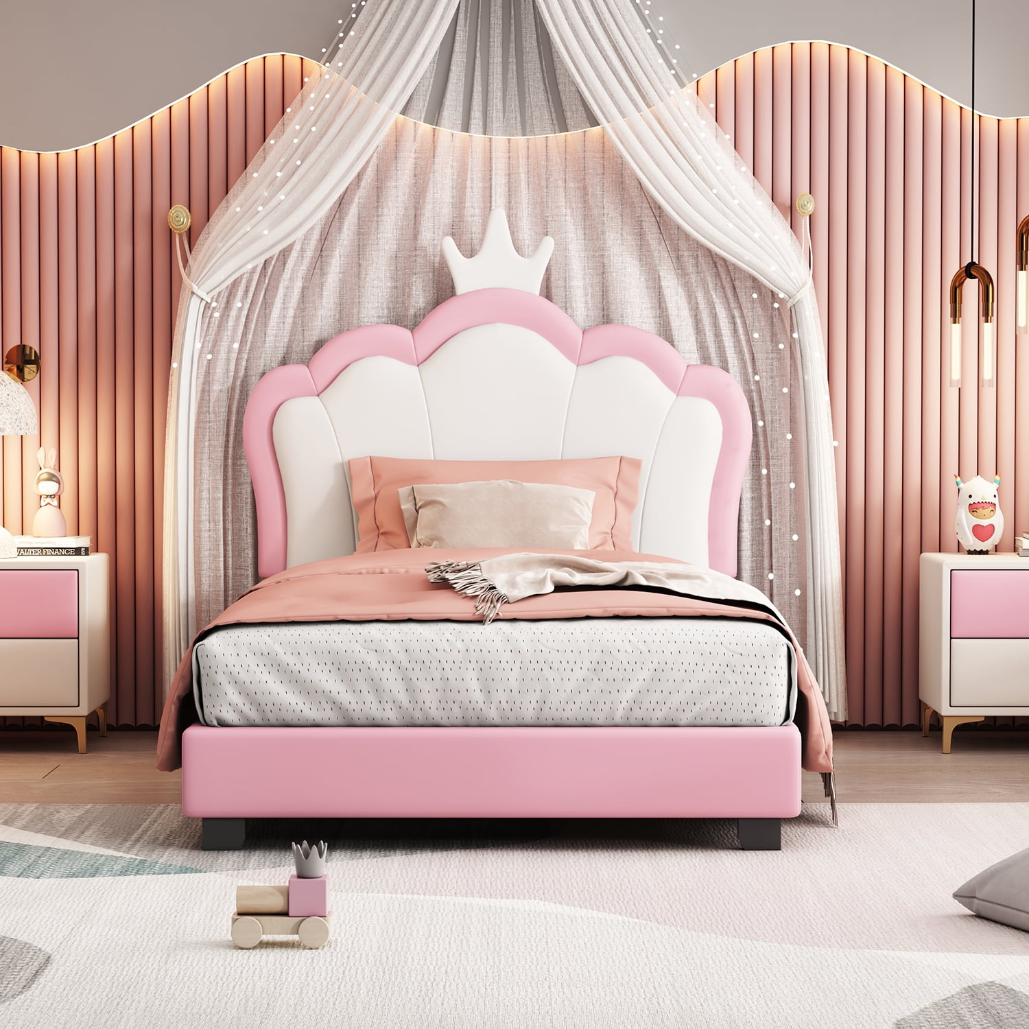 Twin Size Princess Bed