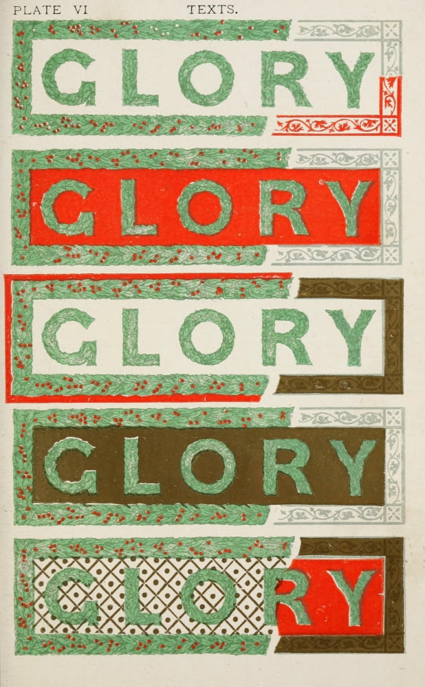 Church Decoration 1875 3 Canvas Art - Unknown (18 x 24)