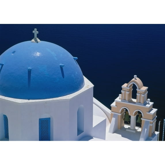 Church Dome, Elevated View, Close Up Poster Print (36 x 26)