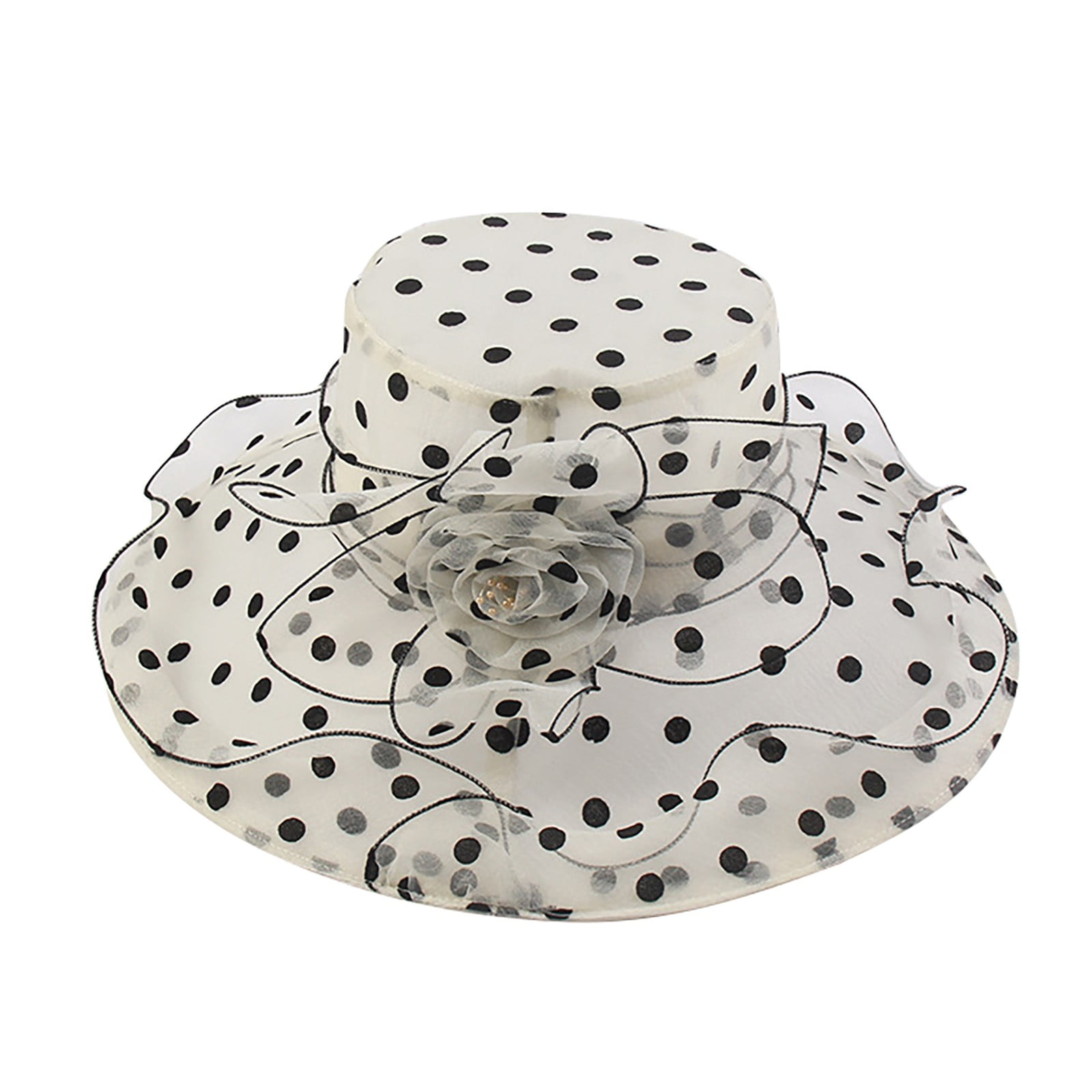 Church Dress Hat For Women Black Fascinators Bridal Tea Party Wedding ...