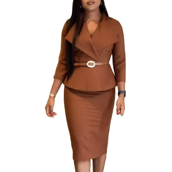 Church Dresses for Women Elegant Bodycon Vintage Wear to Work Pencil Midi Dress