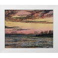 thumbnail image 1 of Church, Frederic E. 18x15 White Modern Wood Framed Museum Art Print Titled - Sunset Over the Ice, 1 of 4