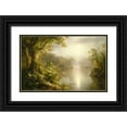 thumbnail image 1 of Church, Frederic Edwin 14x10 Black Ornate Wood Framed with Double Matting Museum Art Print Titled - El Rio de Luz (The River of Light), 1877, 1 of 4