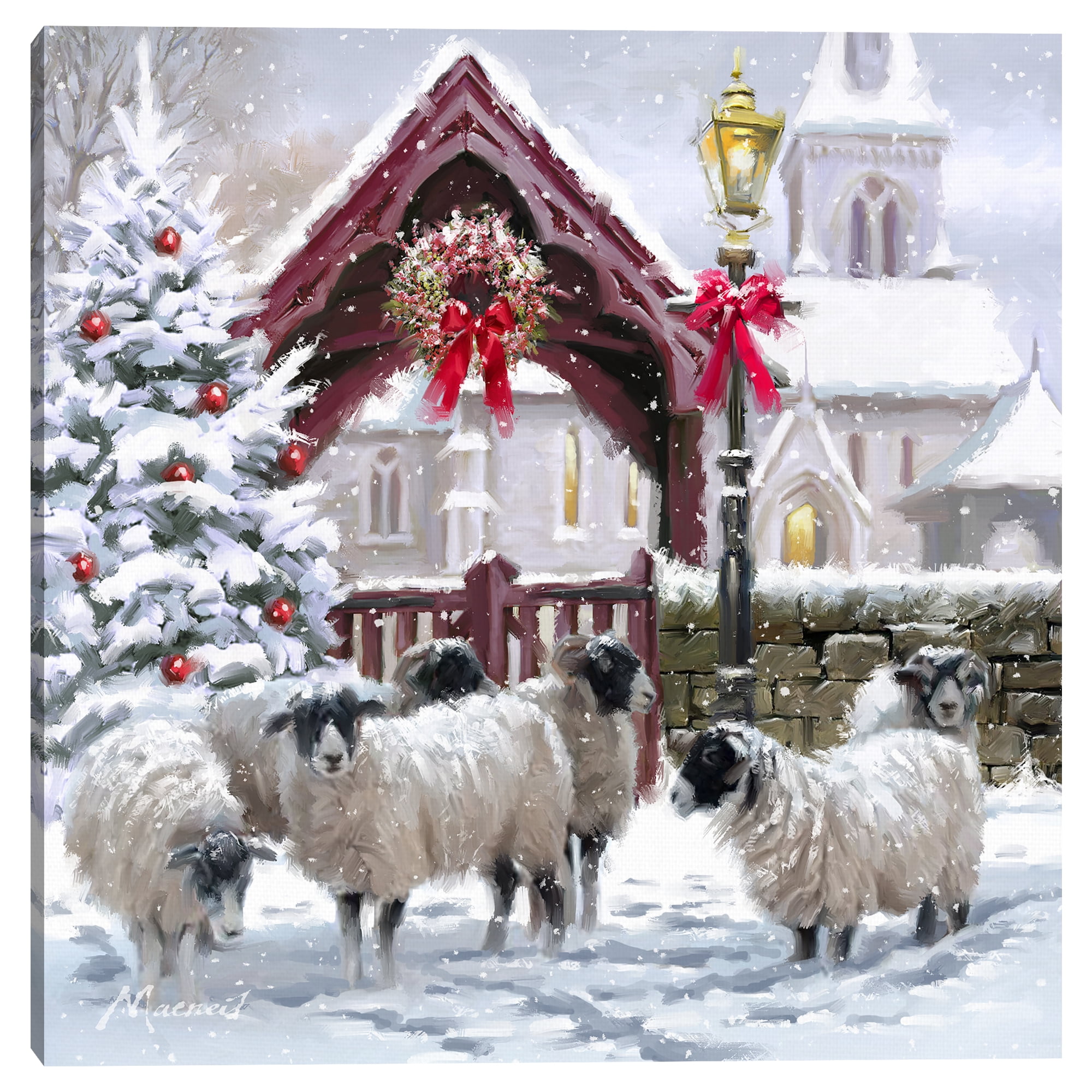 Church Gate By The Macneil Studio Canvas Art Print