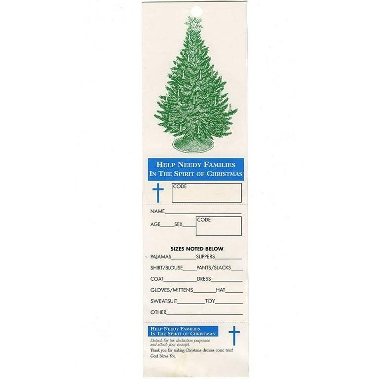 Church Giving Tree Tags Pkg of 100 - Walmart.com church-giving-tree-tags-pkg-of-100-walmart-com