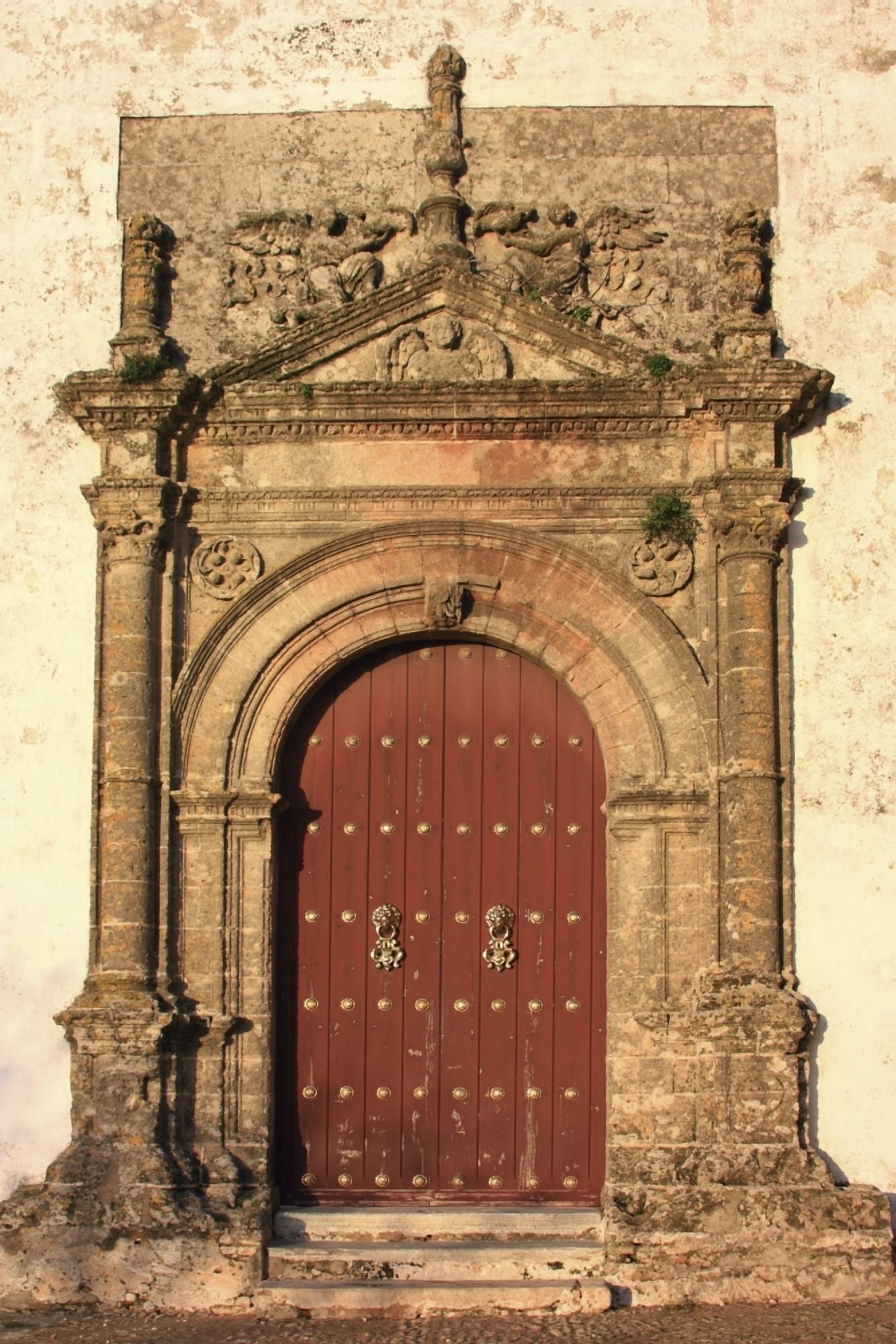 Church In Medina-Sidonia Andalucia Spain Canvas Art - Peter Zoeller Design Pics (24 x 38)