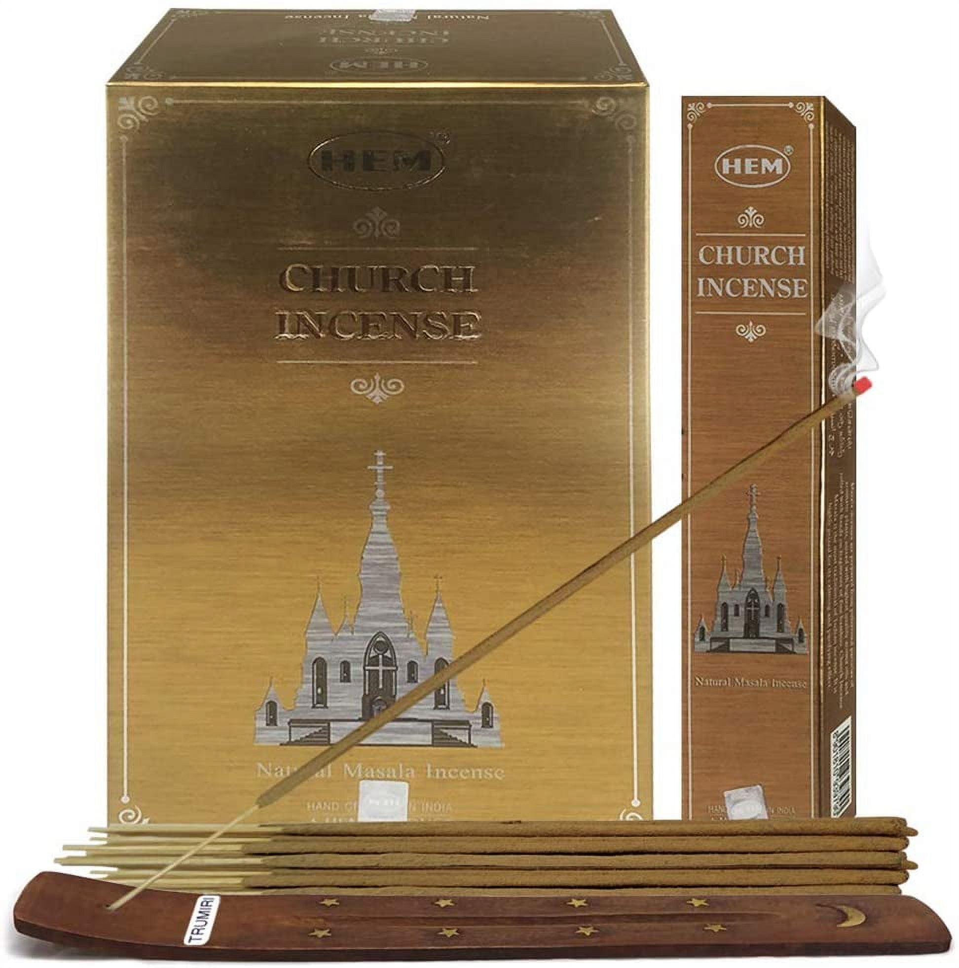 Church Incense Sticks And Incense Stick Holder Bundle Insence Insense