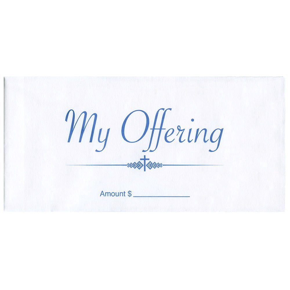 Church My Offering Pew Envelopes (Pkg of 200)