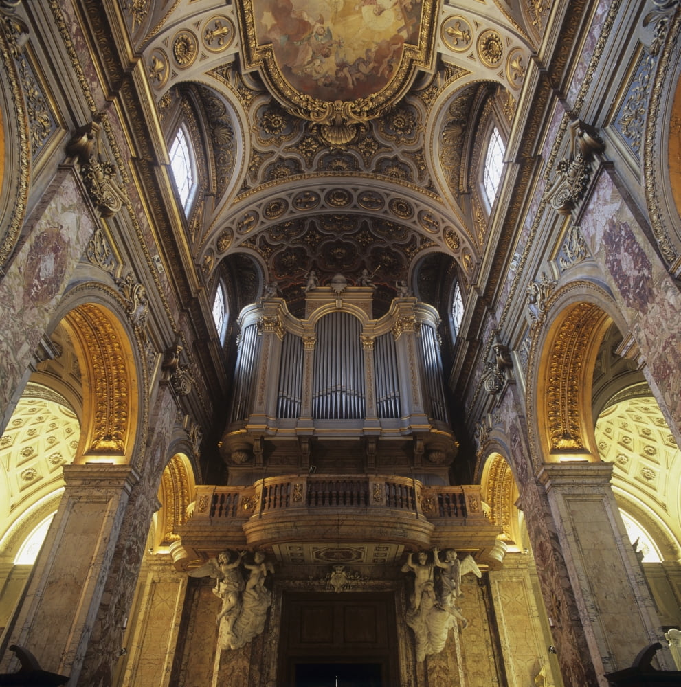 Church Of Saint Luigi Dei Francesi Canvas Art - (18 x 24)