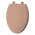 thumbnail image 1 of Church Seat 1200SLOWT 283 Slow Close STA-TITE Elongated Closed Front Toilet Seat in Peach Blossom, 1 of 7