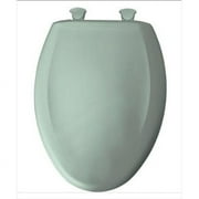 Church Seat 1200SLOWT 455 Slow Close STA-TITE Elongated Closed Front Toilet Seat in Seafoam