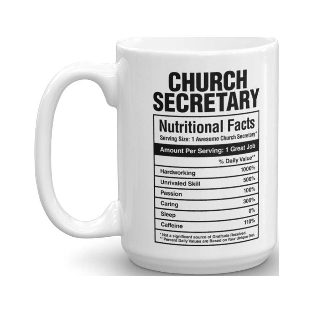 Gift mug for Pastor: The best pastor in the world drinks coffee