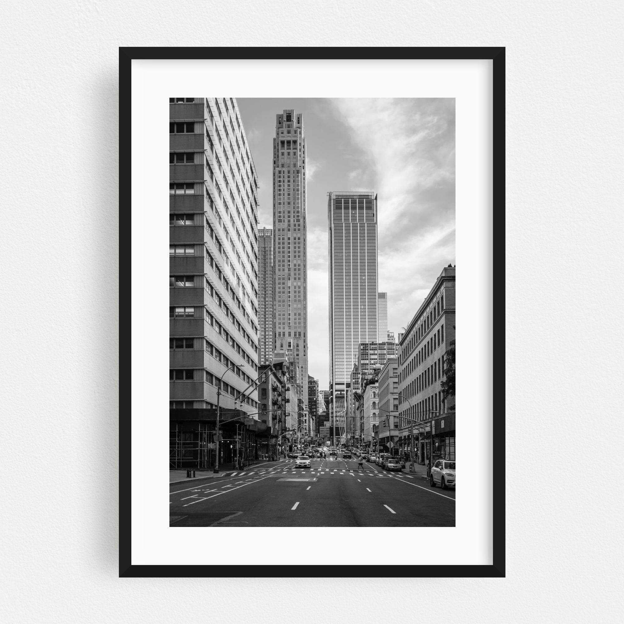 Church Street B&W - Manhattan New York Photography Black and White ...