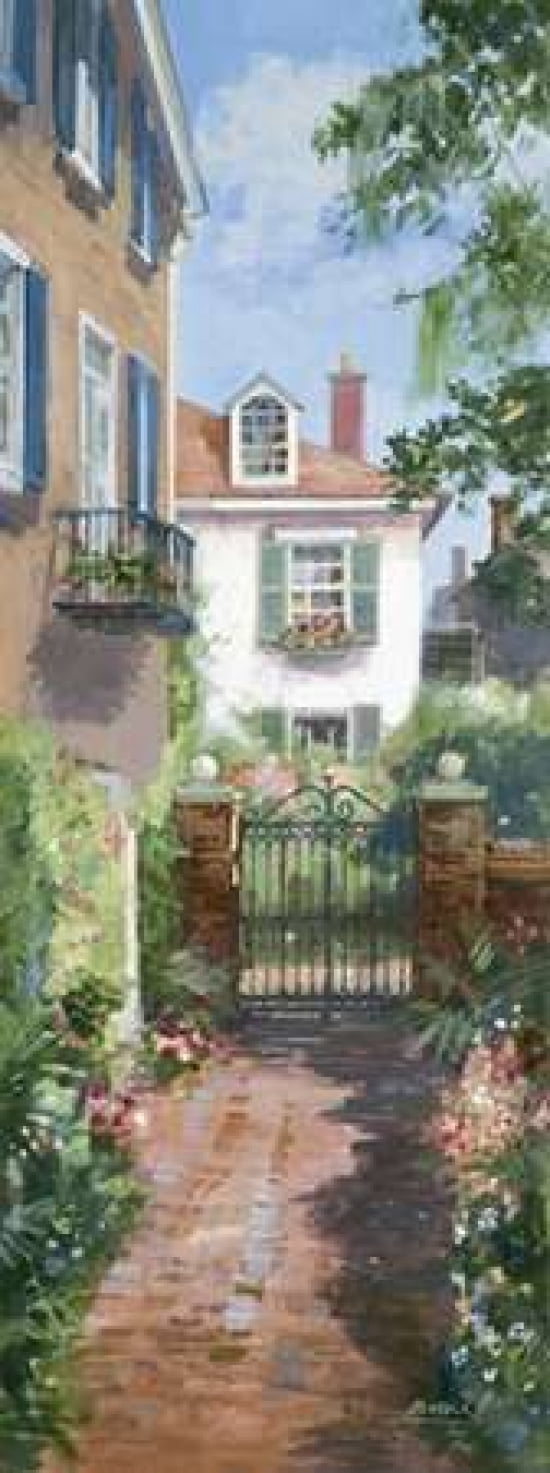 Church Street Canvas Art - Benecke (10 x 20)