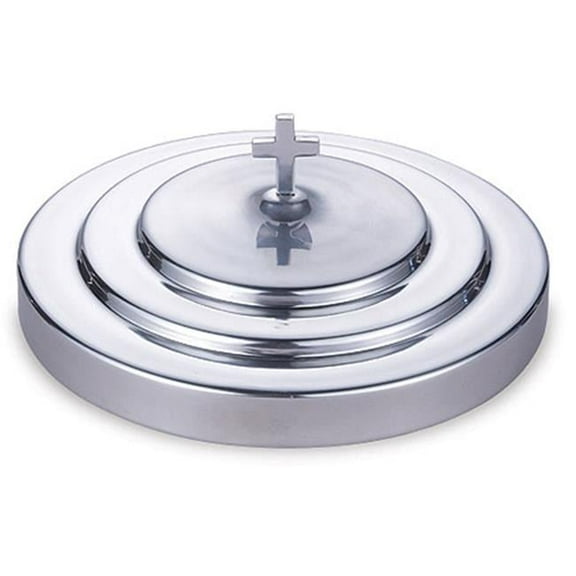 Church Supply Polished Aluminum Communion Tray Cover