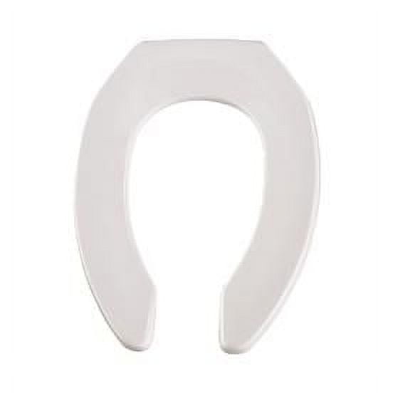 Church White Plastic Elongated Toilet Seat