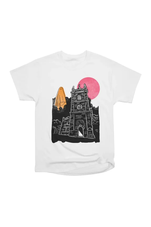 Church ghost T-Shirt Tee Gift For Him Merch For Her Apparel For Friend