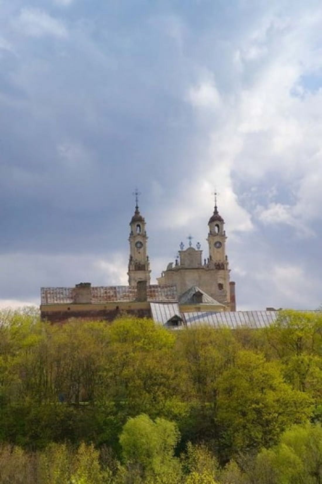 Church in Vilnius Lithuania Canvas Art - Keren Su DanitaDelimont (11 x 17)