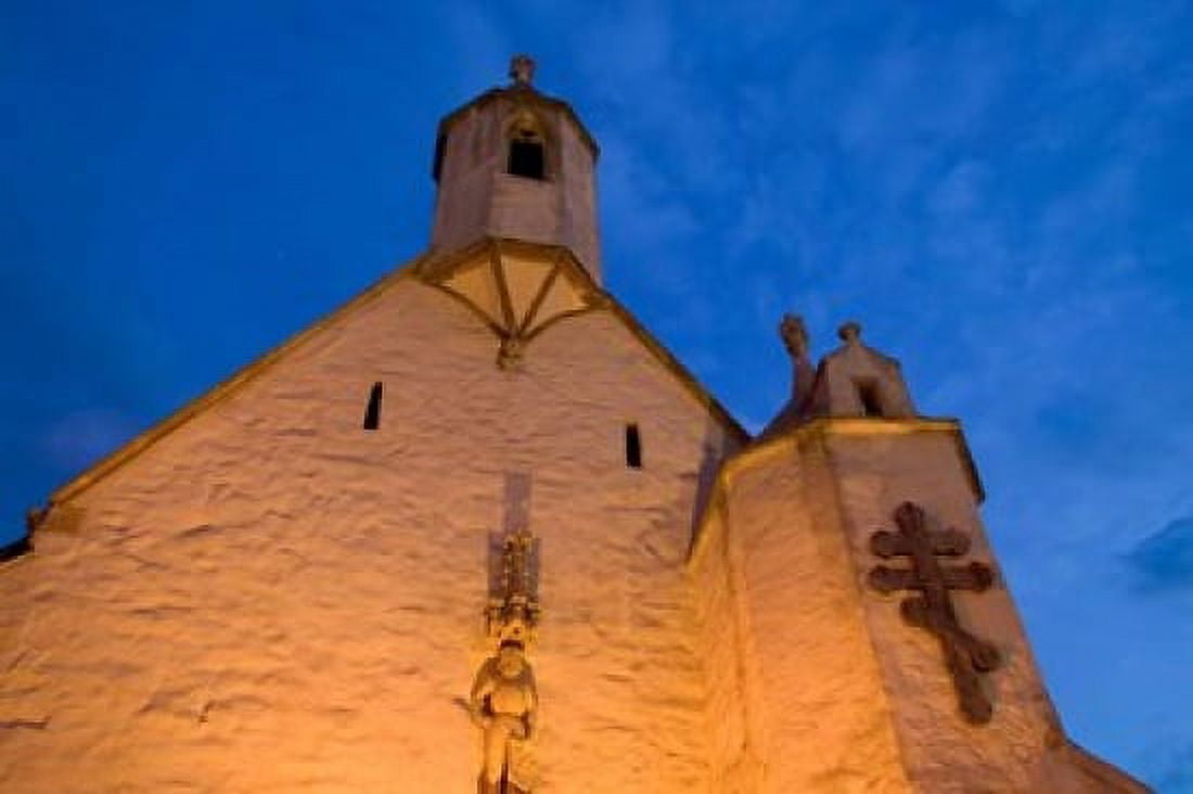 Church in Znojmo Czech Republic Canvas Art - Russell Young DanitaDelimont (26 x 17)