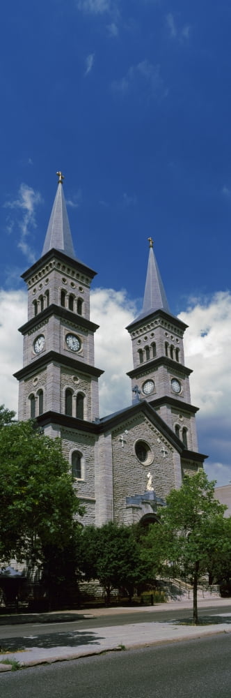 Church in a city Church of the Assumption St Paul Minnesota USA Canvas Art - Panoramic Images (12 x 36)