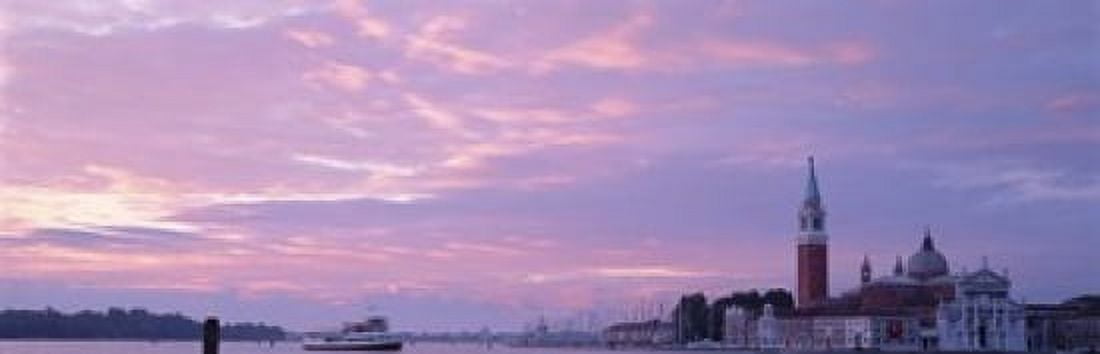 Church in a city San Giorgio Maggiore Grand Canal Venice Italy Canvas Art - Panoramic Images (18 x 6)