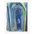 thumbnail image 1 of Church of Saint Séverin France - From an Original Cubism Abstract Painting by Robert Delaunay c.1909 - Fine Art Matte Paper Print (Unframed) 24x32in, 1 of 4