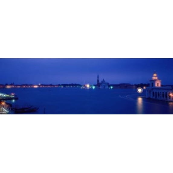 Church of San Giorgio Maggiore Venice Italy Poster Print (18 x 6)