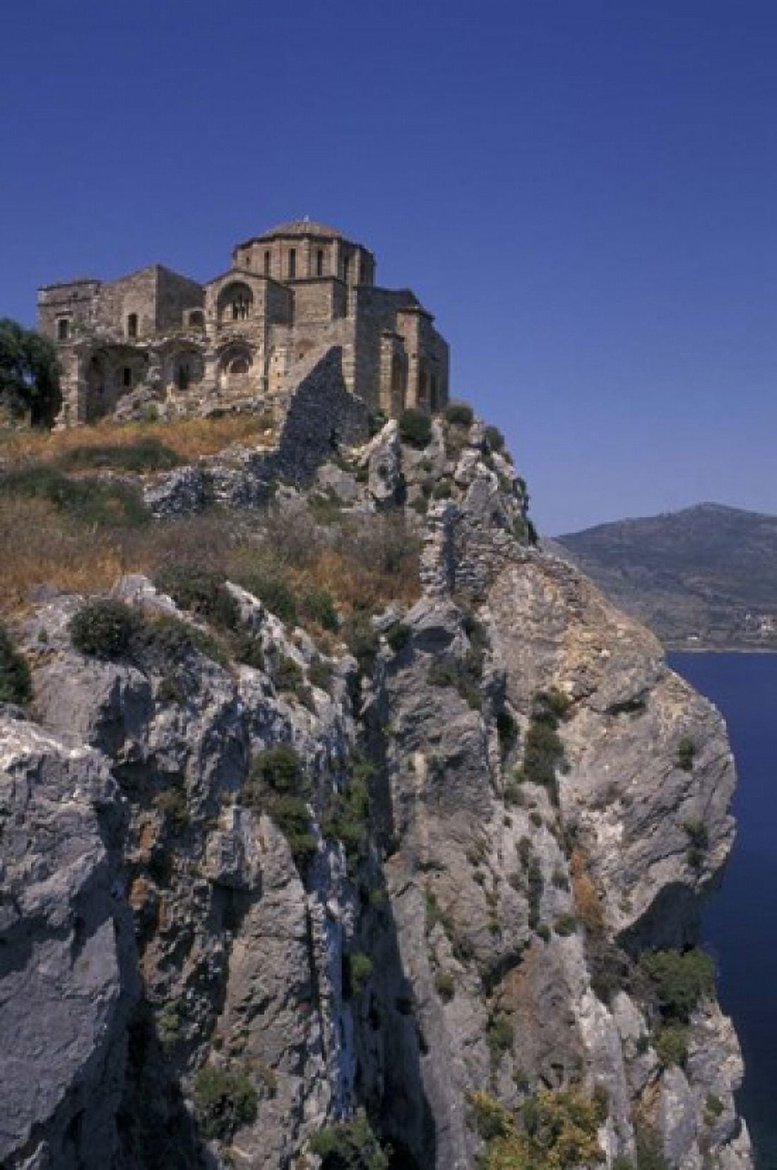 Church of St Sophia Monemvasia Greece Canvas Art - Connie Ricca DanitaDelimont (24 x 36)
