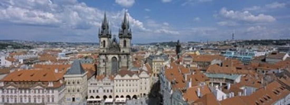 Church of our Lady before Tyn Old Town Square Prague Czech Republic Canvas Art - Panoramic Images (18 x 7)