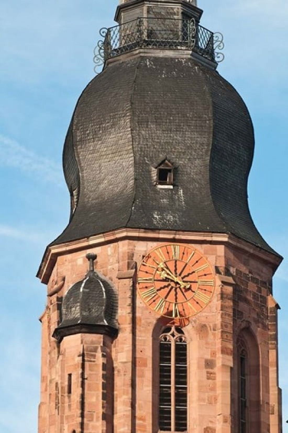 Church of the Holy Ghost Old Town Heidelberg Canvas Art - Michael DeFreitas DanitaDelimont (24 x 36)