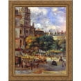 thumbnail image 1 of Church of the Holy Trinity in Paris 20x24 Gold Ornate Wood Framed Canvas Art by Renoir, Pierre Auguste, 1 of 2