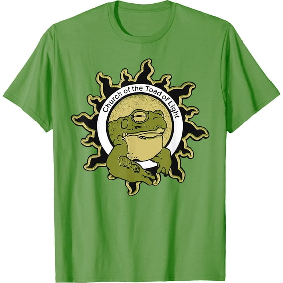 Church of the Toad of Light Sonoran Desert Bufo Toad Shirt Unisex T-Shirt for Men Women Kids Toddler,Lime Color,Size 4T